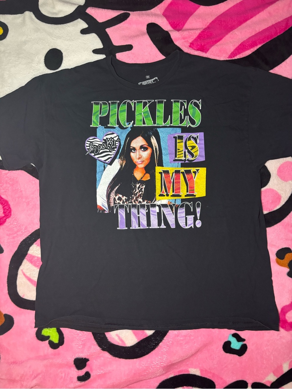 Snooki Jersey Shore Pickles Graphic Tee